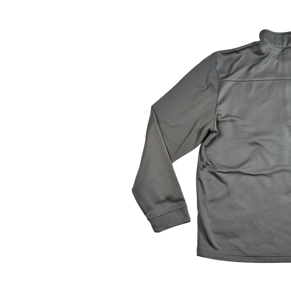 Callaway Golf Shirt Men's Long Sleeve 1/4 Zip Mock Neck Pullover Gray XL - Picture 9 of 11